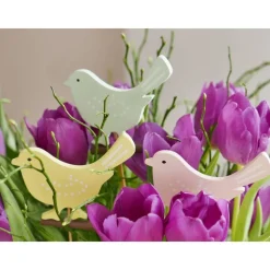 Vogel-Stecker aus Holz