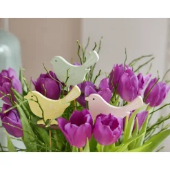 Vogel-Stecker aus Holz