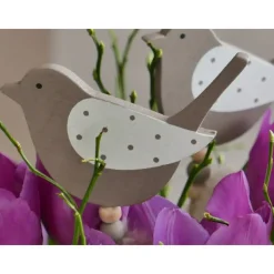 Vogel-Stecker aus Holz