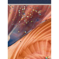 Vorweihnachtsstimmung– Original Encausticmalerei, Unikat mit Passepartout - Design  Ulrike Kröll