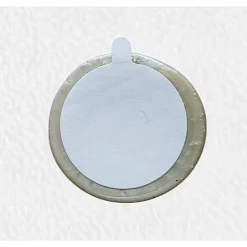 Wachssiegel mit bunten Hologramm Herzen – 50 handgemachte, selbstklebende Siegelaufkleber, Unikat