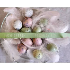 Wachteleier, Ostereier Osterdeko