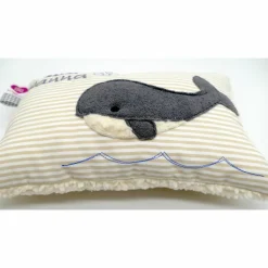 Wal Fisch Namenskissen Taufkissen Kuschelkissen Kindergartenkissen Geburtsgeschenk