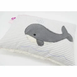 Wal Fisch Namenskissen Taufkissen Kuschelkissen Kindergartenkissen Geburtsgeschenk