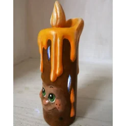 Waldschratkerze aus Keramik 5