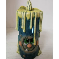 Waldschratkerze aus Keramik 2