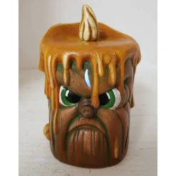 Waldschratkerze 5teilig aus Keramik zum Beleuchten