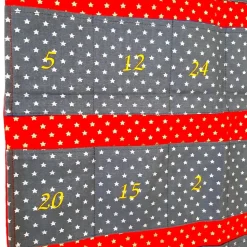 Wand-Adventskalender, Adventskalender zum befüllen