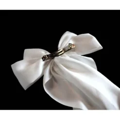 Weiße Haarschleife, Braut, Bride to be, JGA, Schleife, Junggesellinnenabschied