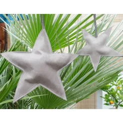 Weihnachsterne  2 x Weihnachsstern aus echt Leder *NaturPur*