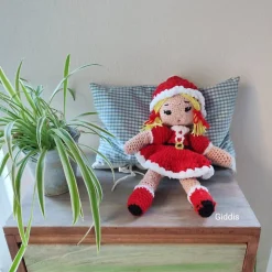Weihnachten Amigurumi "Nikolausine"