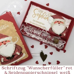 Weihnachten Geldgeschenk Geschenkschachtel mit Wunscherfüller |4006 -A6