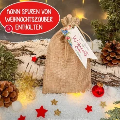 Weihnachten to go - Nikolaussäckchen gefüllt mit Kleinigkeiten - Weihnachtsgeschenk, Mitbringsel, Wichtelgeschenk, Nikol
