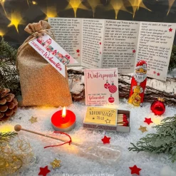 Weihnachten to go - Nikolaussäckchen gefüllt mit Kleinigkeiten - Weihnachtsgeschenk, Mitbringsel, Wichtelgeschenk, Nikol