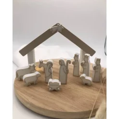Weihnachten: Weihnachtskrippe modern – Minimalistische Krippe aus 3D-Druck