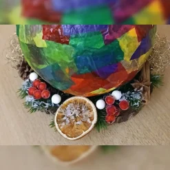 Weihnachten Windlicht, Transparentpapier Windlicht, Winter Windlicht, Winter Tischdekoration, Advent Windlicht