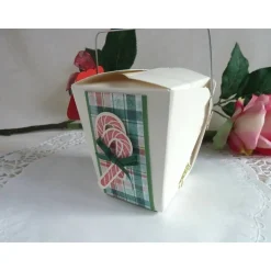 Weihnachtliche Box, Takeoutbox, Verpackung für Plätzchen