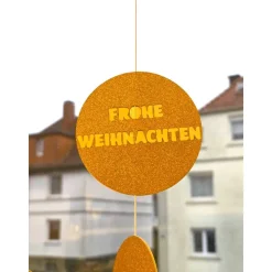 Weihnachtliche Papiergirlande Kette