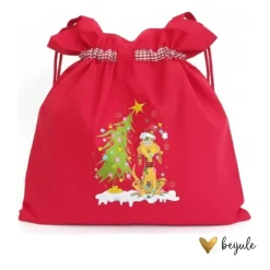 Weihnachtlicher Geschenkebeutel