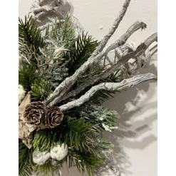 Weihnachtlicher Türkranz Weihnachtskranz Stern Sternenkranz Weihnachtsdeko