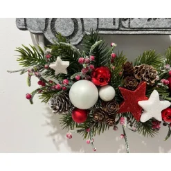 Weihnachtlicher Türkranz Weihnachtskranz Weihnachtsdeko Weihnachtsauto