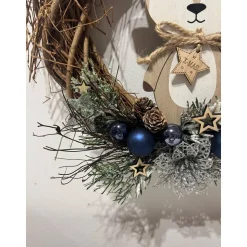 Weihnachtlicher Türkranz Weihnachtskranz Weihnachtsdeko