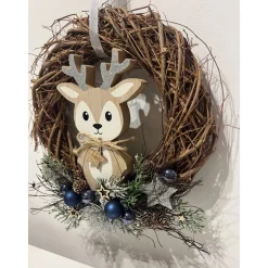 Weihnachtlicher Türkranz Weihnachtskranz Weihnachtsdeko