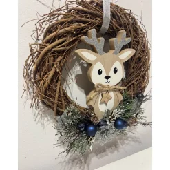 Weihnachtlicher Türkranz Weihnachtskranz Weihnachtsdeko