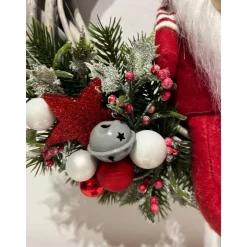 Weihnachtlicher Türkranz Weihnachtskranz Wichtel