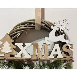 Weihnachtlicher Türkranz Weihnachtskranz Weihnachtsdeko