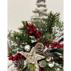 Weihnachtlicher Türkranz Weihnachtskranz Stern Sternenkranz Weihnachtsdeko