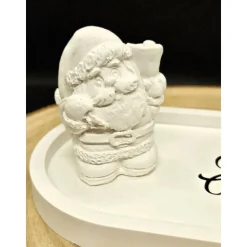 Weihnachtliches Tablett 'Merry Christmas' - Festliches Dekotablett