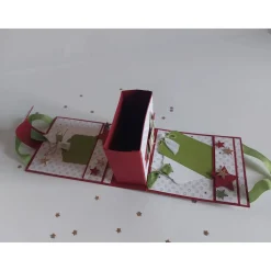 Weihnachtliches Täschchen für Geldgeschenke & kleine Überraschungen – liebevoll handgefertigt