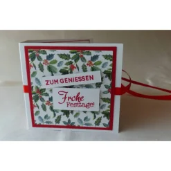 Weihnachtliches-Teebeutelbüchlein