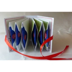 Weihnachtliches-Teebeutelbüchlein