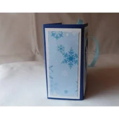 Weihnachtliches-Teebeutelbüchlein,Mitbringsel,Geschenk