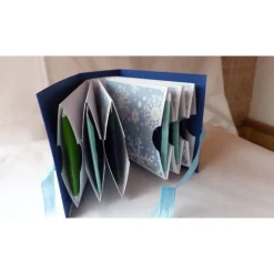 Weihnachtliches-Teebeutelbüchlein,Mitbringsel,Geschenk