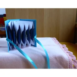 Weihnachtliches-Teebeutelbüchlein,Mitbringsel,Geschenk,Weihnachtsstern