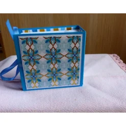 Weihnachtliches-Teebeutelbüchlein,Mitbringsel,Geschenk,Weihnachtsstern