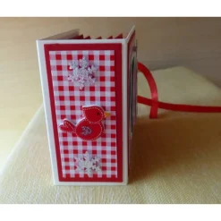 Weihnachtliches-Teebeutelbüchlein,Mitbringsel,Geschenk