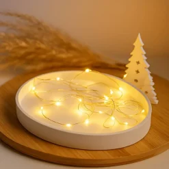 Weihnachts Lichterdorf | Winterdeko handgemacht | Teelichthalter Weihnachten | Feinste Weihnachtsdeko | Lichthaus | Skan