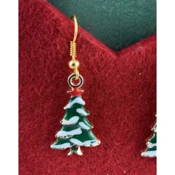 Weihnachtsbaum * Christbaum * Weihnachtsohrringe * Weihnachtsbaumohrringe * Christbaumohrringe * Weihnachtsschmuck * Ohr