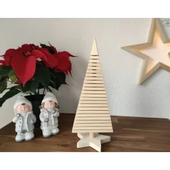 Weihnachtsbaum aus Holz, gefächert