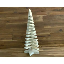 Weihnachtsbaum aus Holz, gefächert