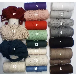 Weihnachtsbaum Makramee