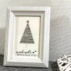Weihnachtsbaum mit Tinte und Fineliner - GOLD - Weihnachtskarte - danielb.art