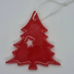 Weihnachtsbaumanhänger in Tannenbaum Optik