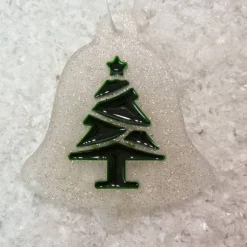 Weihnachtsbaumanhänger in Glockenoptik