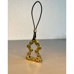 Weihnachtsbaumschmuck aus recycelten Fahrradketten – Weihnachtsbaum Nachhaltige Deko für Radfahrer & Upcycling-Fans