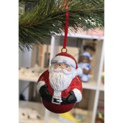 Weihnachtsbaumschmuck aus Keramik - Nikolaus - Weihnachtsmann